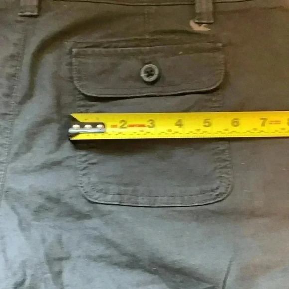 Eddie Bauer Hi-rise women’s NWOT Blue /Gray Lightweight Straight Leg Pants - Picture 12 of 14